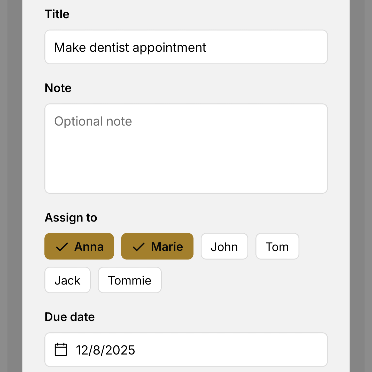 Recurring household task routines in Lyncus